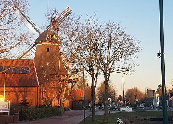Haus An Der Fehnroute In Ostfriesland Grossefehn